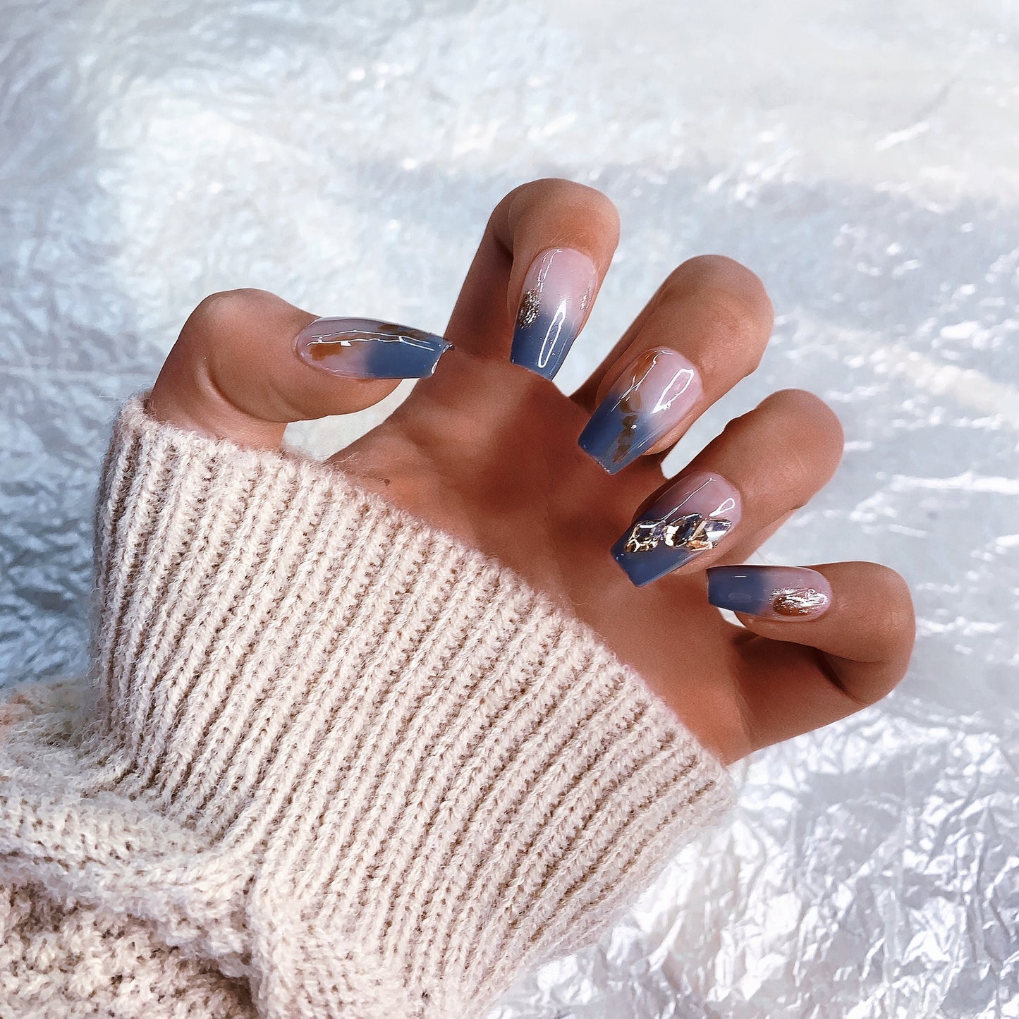 Folklore | Winter Elegance Press-On Nails