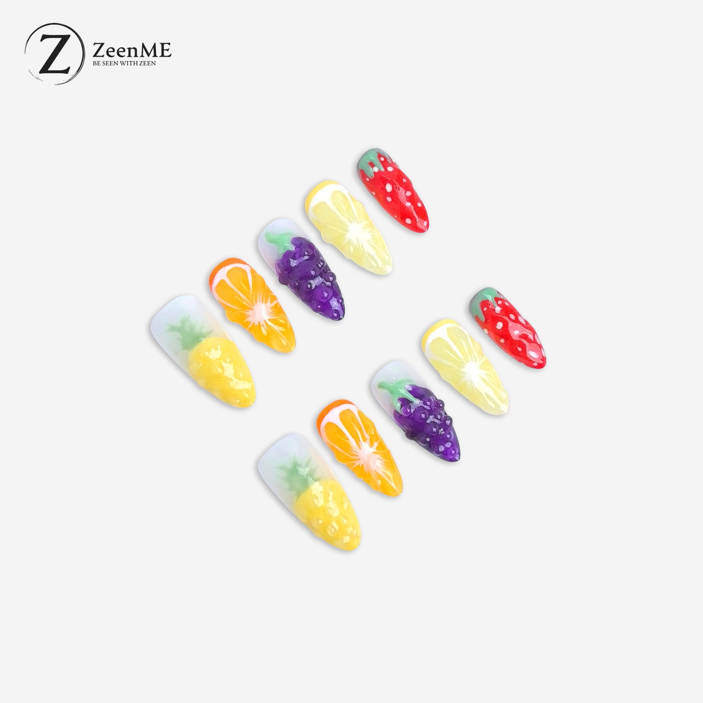 Fearless | 3D Fruity Fun Summer Press-On Nails